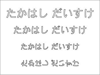 ステンシル